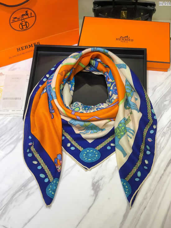 Brand Scarf Luxury Cashmere Thick Shawl And Women Hermes Warm Scarves 21